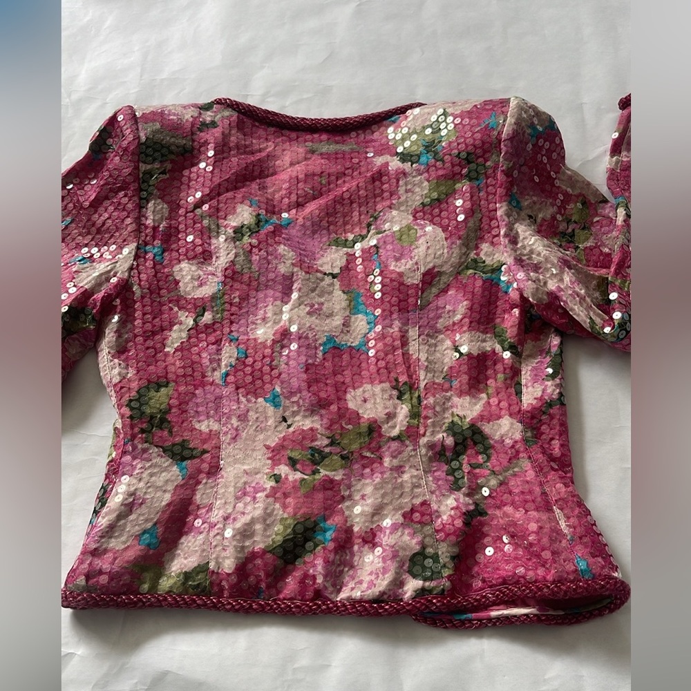 Vintage Neiman Marcus Liancarlo Bolero Jacket - Picture 3 of 4